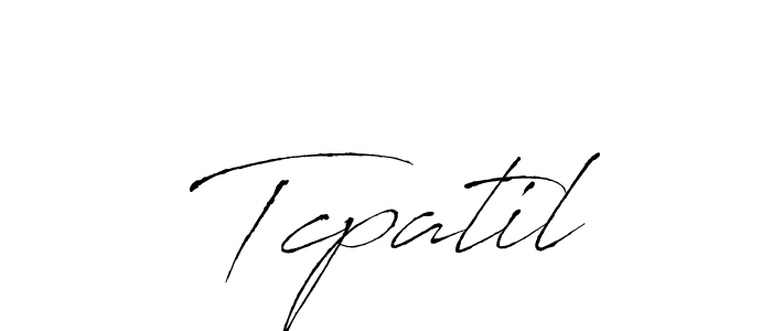 It looks lik you need a new signature style for name Tcpatil. Design unique handwritten (Antro_Vectra) signature with our free signature maker in just a few clicks. Tcpatil signature style 6 images and pictures png
