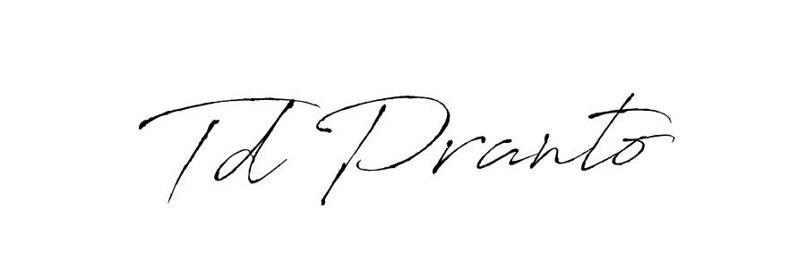 See photos of Td Pranto official signature by Spectra . Check more albums & portfolios. Read reviews & check more about Antro_Vectra font. Td Pranto signature style 6 images and pictures png
