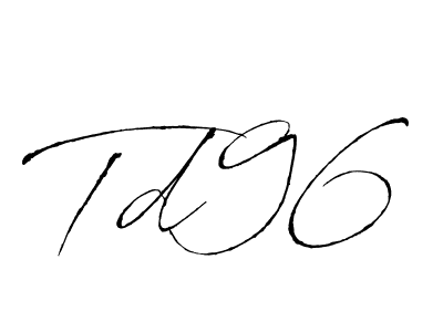 Use a signature maker to create a handwritten signature online. With this signature software, you can design (Antro_Vectra) your own signature for name Td96. Td96 signature style 6 images and pictures png