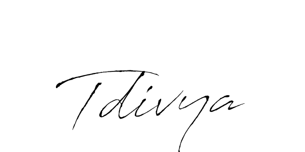 It looks lik you need a new signature style for name Tdivya. Design unique handwritten (Antro_Vectra) signature with our free signature maker in just a few clicks. Tdivya signature style 6 images and pictures png