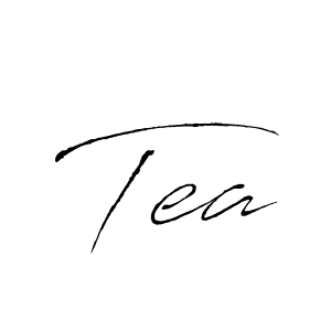 Create a beautiful signature design for name Tea. With this signature (Antro_Vectra) fonts, you can make a handwritten signature for free. Tea signature style 6 images and pictures png