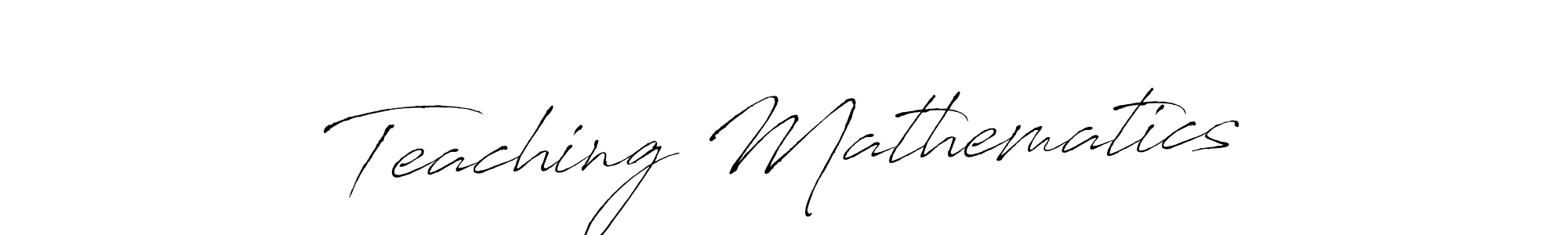 The best way (Antro_Vectra) to make a short signature is to pick only two or three words in your name. The name Teaching Mathematics include a total of six letters. For converting this name. Teaching Mathematics signature style 6 images and pictures png