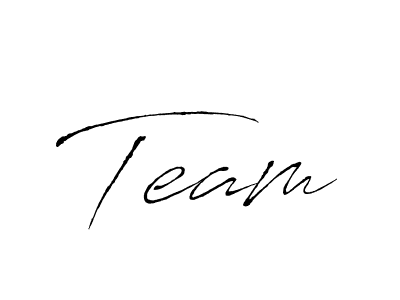 Team stylish signature style. Best Handwritten Sign (Antro_Vectra) for my name. Handwritten Signature Collection Ideas for my name Team. Team signature style 6 images and pictures png