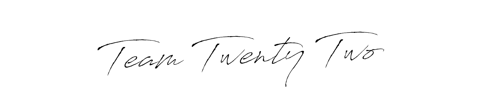 Team Twenty Two ;o) stylish signature style. Best Handwritten Sign (Antro_Vectra) for my name. Handwritten Signature Collection Ideas for my name Team Twenty Two ;o). Team Twenty Two ;o) signature style 6 images and pictures png