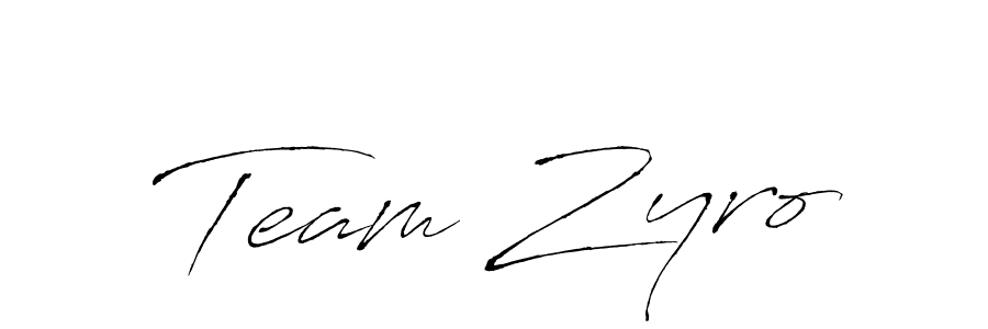Similarly Antro_Vectra is the best handwritten signature design. Signature creator online .You can use it as an online autograph creator for name Team Zyro. Team Zyro signature style 6 images and pictures png