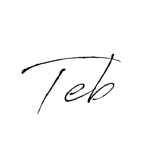 Make a beautiful signature design for name Teb. Use this online signature maker to create a handwritten signature for free. Teb signature style 6 images and pictures png