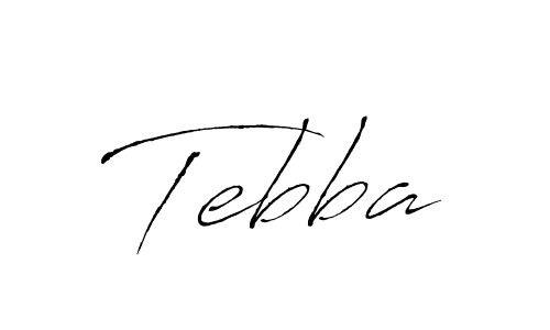 How to make Tebba signature? Antro_Vectra is a professional autograph style. Create handwritten signature for Tebba name. Tebba signature style 6 images and pictures png