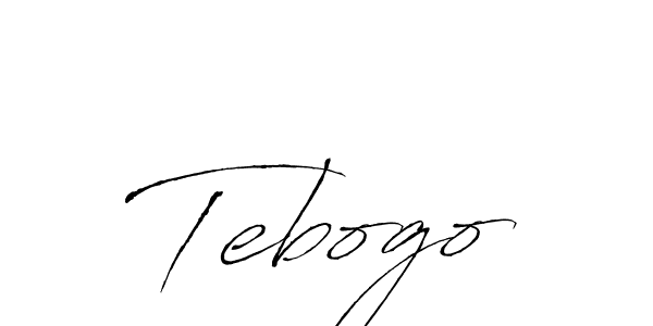 Tebogo stylish signature style. Best Handwritten Sign (Antro_Vectra) for my name. Handwritten Signature Collection Ideas for my name Tebogo. Tebogo signature style 6 images and pictures png