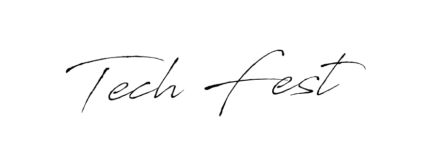 You should practise on your own different ways (Antro_Vectra) to write your name (Tech Fest) in signature. don't let someone else do it for you. Tech Fest signature style 6 images and pictures png