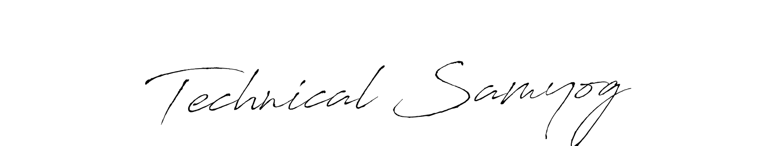 Make a beautiful signature design for name Technical Samyog. Use this online signature maker to create a handwritten signature for free. Technical Samyog signature style 6 images and pictures png