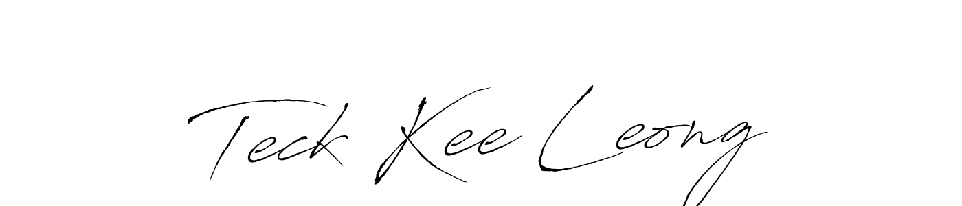 The best way (Antro_Vectra) to make a short signature is to pick only two or three words in your name. The name Teck Kee Leong include a total of six letters. For converting this name. Teck Kee Leong signature style 6 images and pictures png