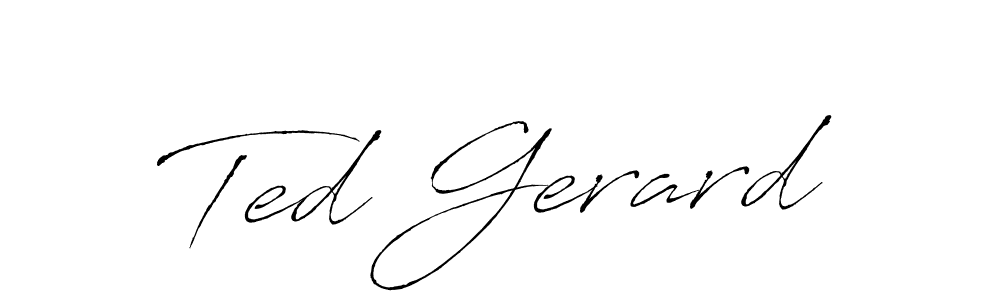 Best and Professional Signature Style for Ted Gerard. Antro_Vectra Best Signature Style Collection. Ted Gerard signature style 6 images and pictures png