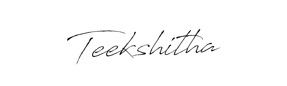 Also You can easily find your signature by using the search form. We will create Teekshitha name handwritten signature images for you free of cost using Antro_Vectra sign style. Teekshitha signature style 6 images and pictures png