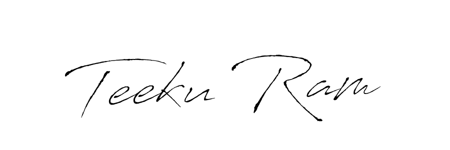 This is the best signature style for the Teeku Ram name. Also you like these signature font (Antro_Vectra). Mix name signature. Teeku Ram signature style 6 images and pictures png