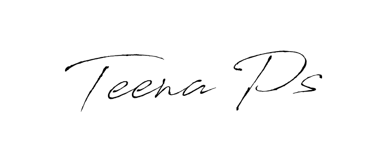 Best and Professional Signature Style for Teena Ps. Antro_Vectra Best Signature Style Collection. Teena Ps signature style 6 images and pictures png