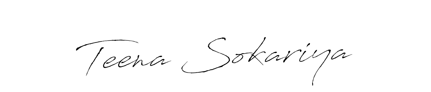 You should practise on your own different ways (Antro_Vectra) to write your name (Teena Sokariya) in signature. don't let someone else do it for you. Teena Sokariya signature style 6 images and pictures png