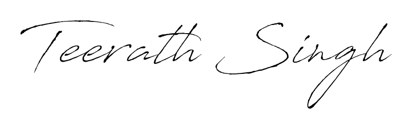 Check out images of Autograph of Teerath Singh name. Actor Teerath Singh Signature Style. Antro_Vectra is a professional sign style online. Teerath Singh signature style 6 images and pictures png