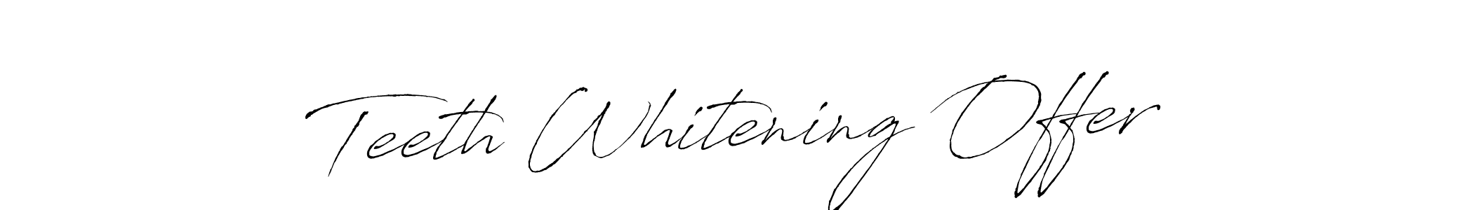 Similarly Antro_Vectra is the best handwritten signature design. Signature creator online .You can use it as an online autograph creator for name Teeth Whitening Offer. Teeth Whitening Offer signature style 6 images and pictures png