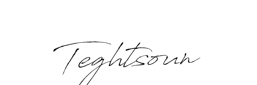 Create a beautiful signature design for name Teghtsoun. With this signature (Antro_Vectra) fonts, you can make a handwritten signature for free. Teghtsoun signature style 6 images and pictures png