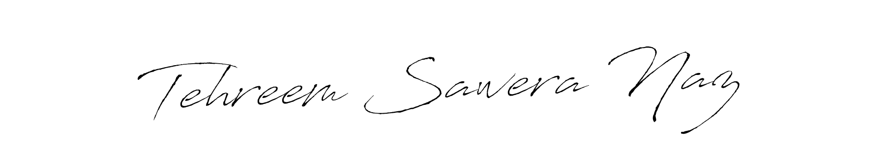 Also we have Tehreem Sawera Naz name is the best signature style. Create professional handwritten signature collection using Antro_Vectra autograph style. Tehreem Sawera Naz signature style 6 images and pictures png