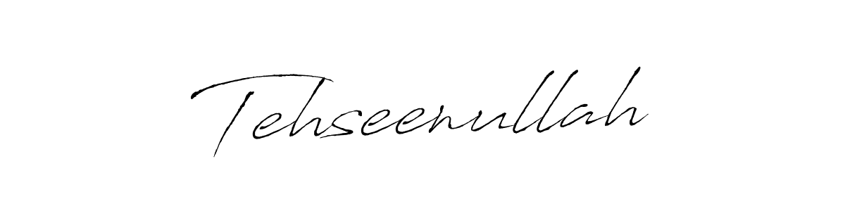 How to make Tehseenullah name signature. Use Antro_Vectra style for creating short signs online. This is the latest handwritten sign. Tehseenullah signature style 6 images and pictures png