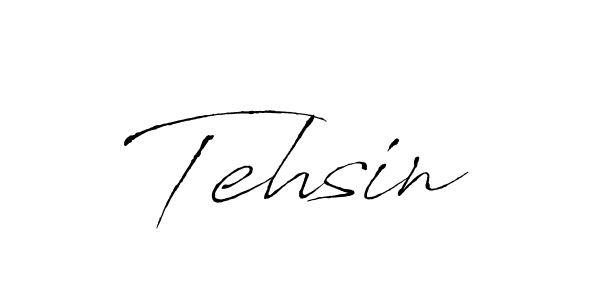 Make a beautiful signature design for name Tehsin. With this signature (Antro_Vectra) style, you can create a handwritten signature for free. Tehsin signature style 6 images and pictures png