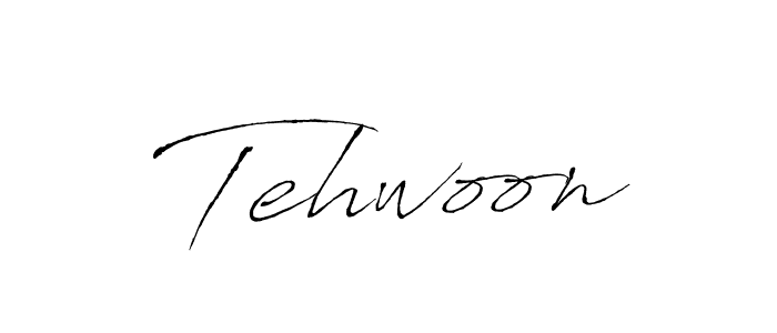 Create a beautiful signature design for name Tehwoon. With this signature (Antro_Vectra) fonts, you can make a handwritten signature for free. Tehwoon signature style 6 images and pictures png