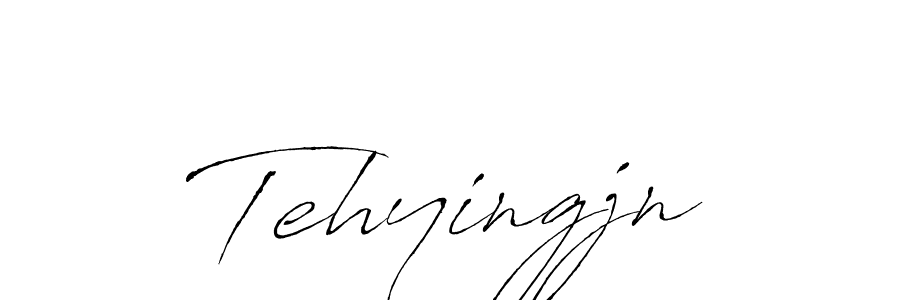 Tehyingjn stylish signature style. Best Handwritten Sign (Antro_Vectra) for my name. Handwritten Signature Collection Ideas for my name Tehyingjn. Tehyingjn signature style 6 images and pictures png
