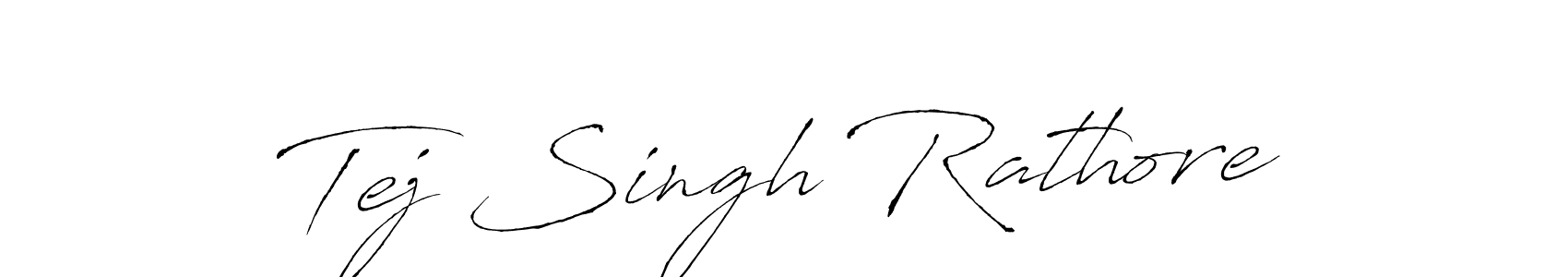 Tej Singh Rathore stylish signature style. Best Handwritten Sign (Antro_Vectra) for my name. Handwritten Signature Collection Ideas for my name Tej Singh Rathore. Tej Singh Rathore signature style 6 images and pictures png