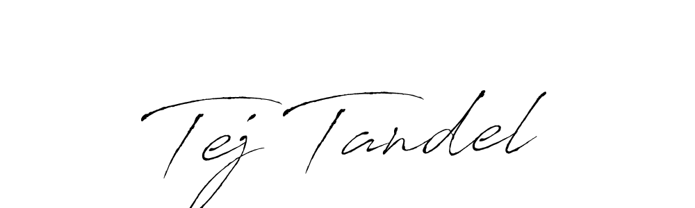 How to Draw Tej Tandel signature style? Antro_Vectra is a latest design signature styles for name Tej Tandel. Tej Tandel signature style 6 images and pictures png