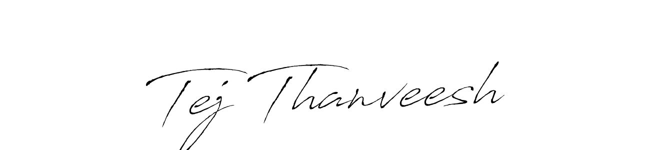 if you are searching for the best signature style for your name Tej Thanveesh. so please give up your signature search. here we have designed multiple signature styles  using Antro_Vectra. Tej Thanveesh signature style 6 images and pictures png