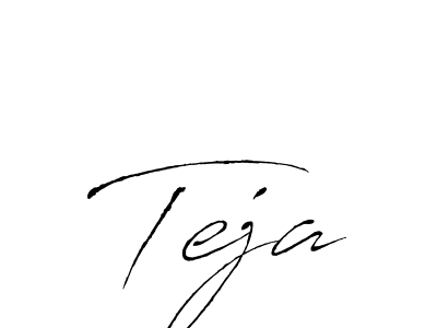 You should practise on your own different ways (Antro_Vectra) to write your name (Teja) in signature. don't let someone else do it for you. Teja signature style 6 images and pictures png