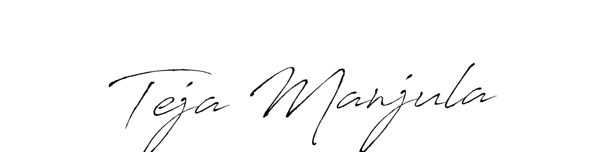 Make a beautiful signature design for name Teja Manjula. Use this online signature maker to create a handwritten signature for free. Teja Manjula signature style 6 images and pictures png