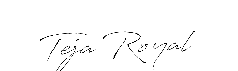 How to Draw Teja Royal signature style? Antro_Vectra is a latest design signature styles for name Teja Royal. Teja Royal signature style 6 images and pictures png