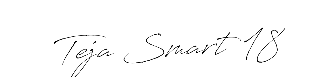 Make a beautiful signature design for name Teja Smart 18. Use this online signature maker to create a handwritten signature for free. Teja Smart 18 signature style 6 images and pictures png