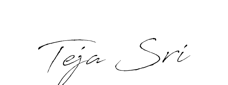 How to make Teja Sri signature? Antro_Vectra is a professional autograph style. Create handwritten signature for Teja Sri name. Teja Sri signature style 6 images and pictures png