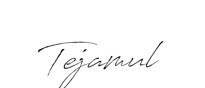 Create a beautiful signature design for name Tejamul. With this signature (Antro_Vectra) fonts, you can make a handwritten signature for free. Tejamul signature style 6 images and pictures png