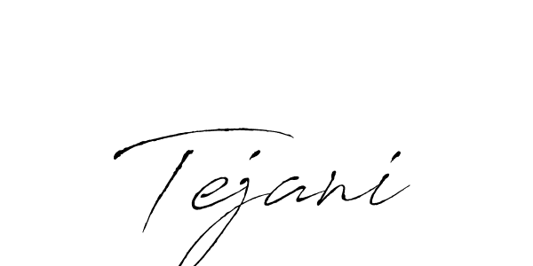 Tejani stylish signature style. Best Handwritten Sign (Antro_Vectra) for my name. Handwritten Signature Collection Ideas for my name Tejani. Tejani signature style 6 images and pictures png