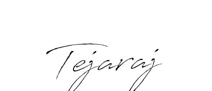 Design your own signature with our free online signature maker. With this signature software, you can create a handwritten (Antro_Vectra) signature for name Tejaraj. Tejaraj signature style 6 images and pictures png