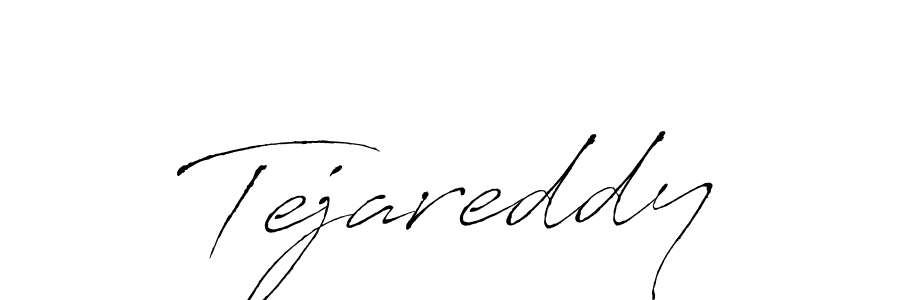 How to make Tejareddy signature? Antro_Vectra is a professional autograph style. Create handwritten signature for Tejareddy name. Tejareddy signature style 6 images and pictures png