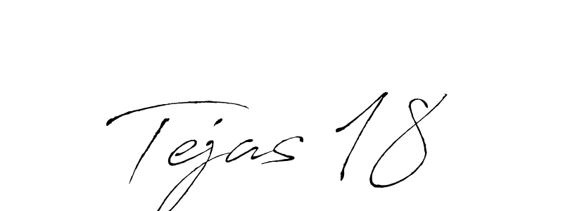 How to make Tejas 18 name signature. Use Antro_Vectra style for creating short signs online. This is the latest handwritten sign. Tejas 18 signature style 6 images and pictures png