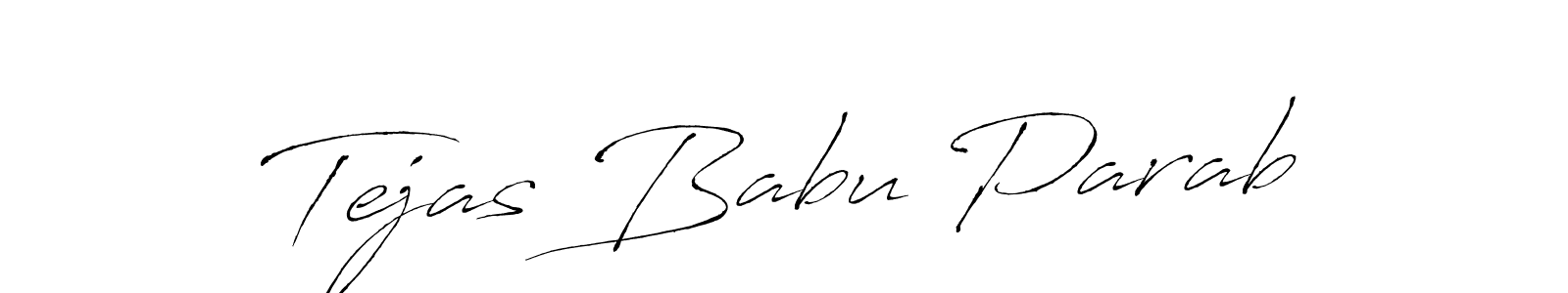 Also we have Tejas Babu Parab name is the best signature style. Create professional handwritten signature collection using Antro_Vectra autograph style. Tejas Babu Parab signature style 6 images and pictures png