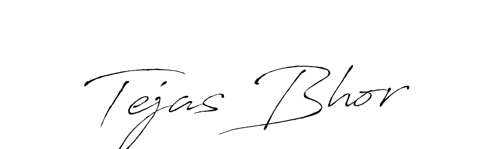 You should practise on your own different ways (Antro_Vectra) to write your name (Tejas Bhor) in signature. don't let someone else do it for you. Tejas Bhor signature style 6 images and pictures png