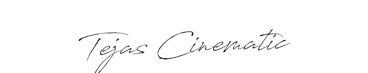 How to make Tejas Cinematic name signature. Use Antro_Vectra style for creating short signs online. This is the latest handwritten sign. Tejas Cinematic signature style 6 images and pictures png