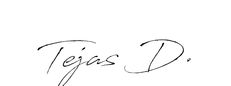 Make a beautiful signature design for name Tejas D.. Use this online signature maker to create a handwritten signature for free. Tejas D. signature style 6 images and pictures png