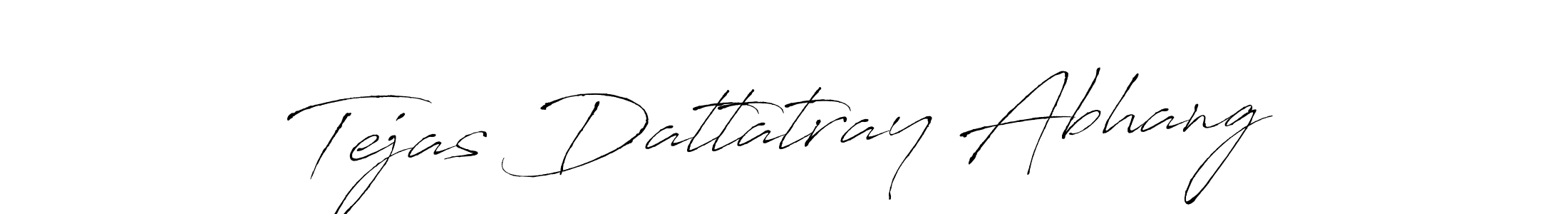 Tejas Dattatray Abhang stylish signature style. Best Handwritten Sign (Antro_Vectra) for my name. Handwritten Signature Collection Ideas for my name Tejas Dattatray Abhang. Tejas Dattatray Abhang signature style 6 images and pictures png