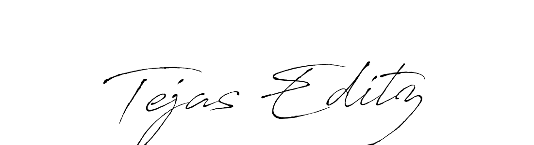 Similarly Antro_Vectra is the best handwritten signature design. Signature creator online .You can use it as an online autograph creator for name Tejas Editz. Tejas Editz signature style 6 images and pictures png