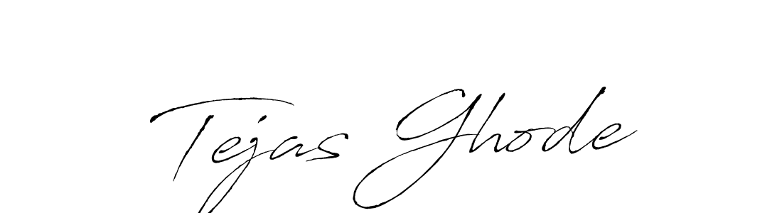 Also we have Tejas Ghode name is the best signature style. Create professional handwritten signature collection using Antro_Vectra autograph style. Tejas Ghode signature style 6 images and pictures png