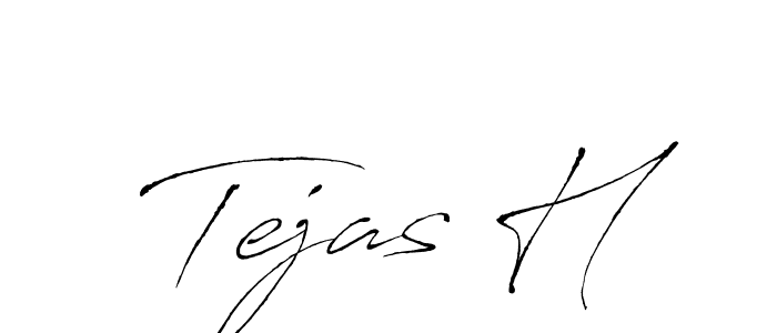How to Draw Tejas H signature style? Antro_Vectra is a latest design signature styles for name Tejas H. Tejas H signature style 6 images and pictures png