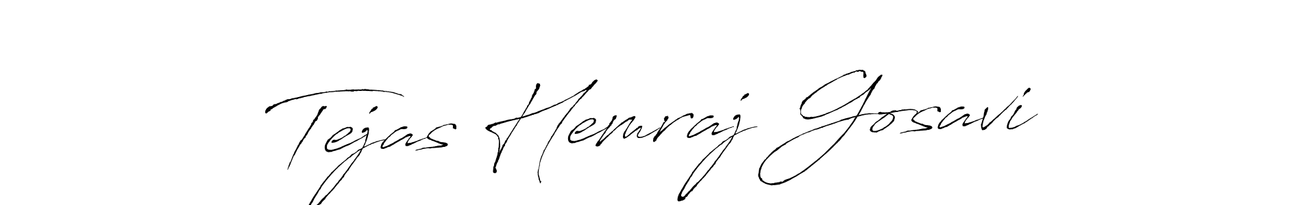 if you are searching for the best signature style for your name Tejas Hemraj Gosavi. so please give up your signature search. here we have designed multiple signature styles  using Antro_Vectra. Tejas Hemraj Gosavi signature style 6 images and pictures png